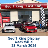 Geoff King Car Display, 28 March 2026 ....