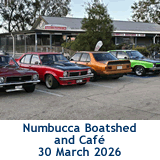 Nambucca Boatshed and Café for Breakfast, 30 March 2026 ....